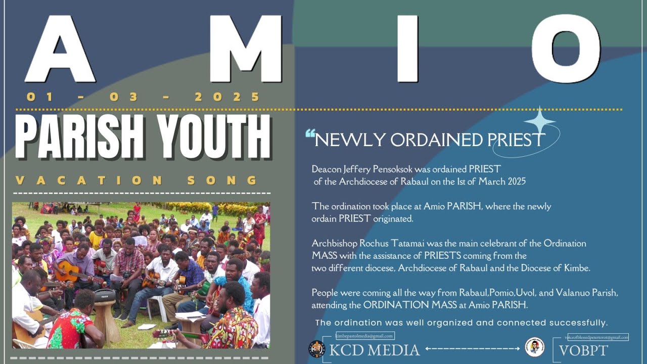 VOCATION SONG MUSIC VIDEO-AMIO PARISH YOUTHS