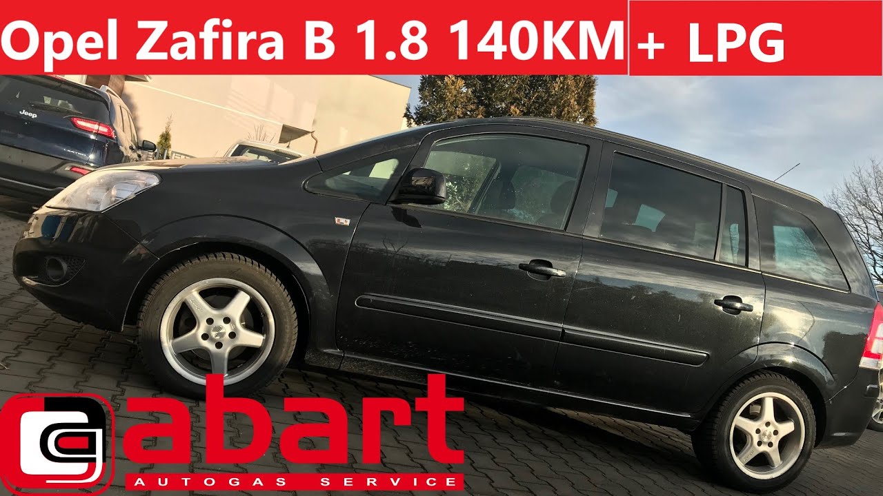 Oszczędny Van Opel Zafira B 1.8 z instalacją gazową BRC Sequent 32 od Abart Auto&Gaz Serwis Wrocław