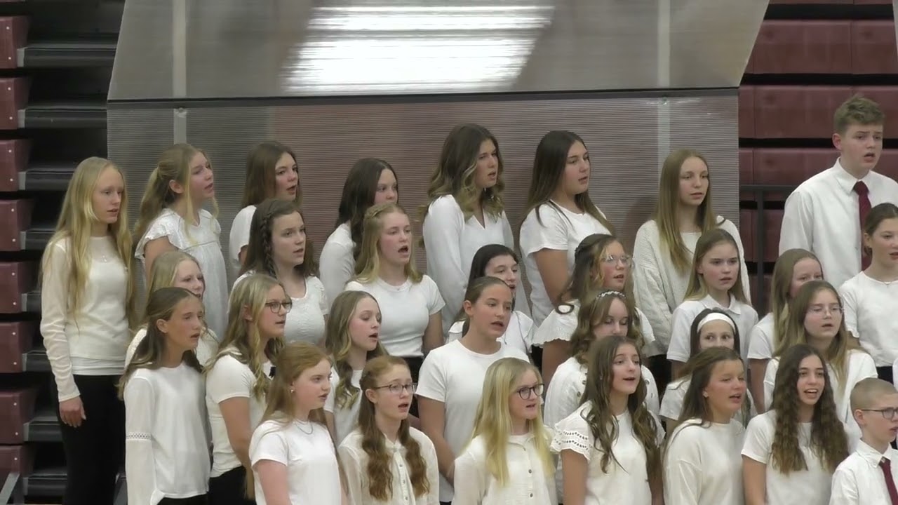 2025-26 Winter Band and Choir Concert 7th and 8th Grade Choir