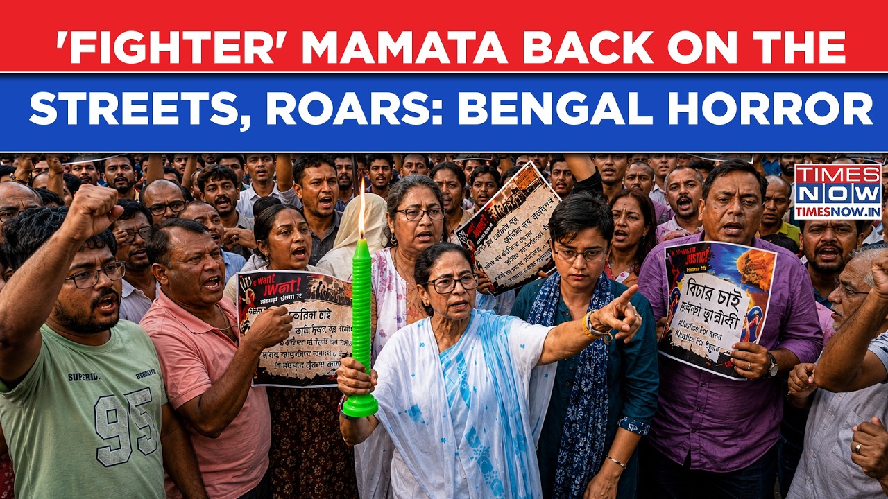 Bengal Horror: 'Fighter' Mamata, TMC Marches Against Baruipur Horror| Dramatic Scenes, Massive Crowd
