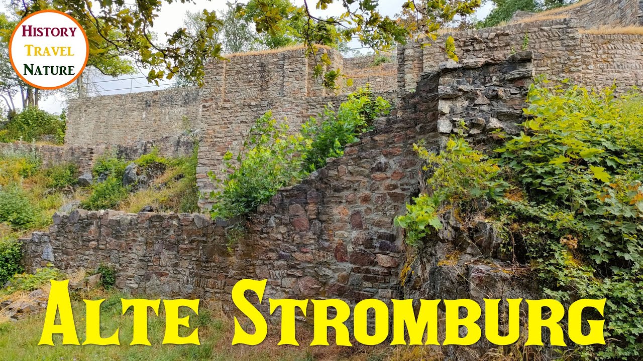 Burg der Salierkaiser | ALTE STROMBURG im Hunsrück | Rheinland-Pfalz | Burgen Deutschland