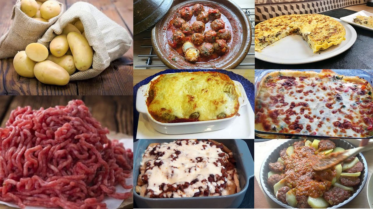 Que faire avec de la viande hachée et de la pomme de terre? 6 recettes délicieuses