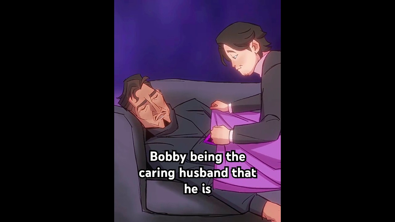 Seong's resting?? Because he finally feels safe?? 😭 #kpdh #kpopdemonhunters #bobbyxseong #ocs