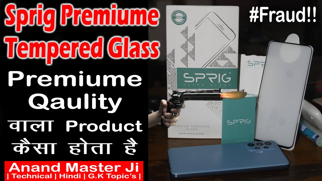 Sprig Ultra Clear Premium Tempered Glass | Sprig Tempered Glass | Samsung Galaxy A52 Sprig Tempered