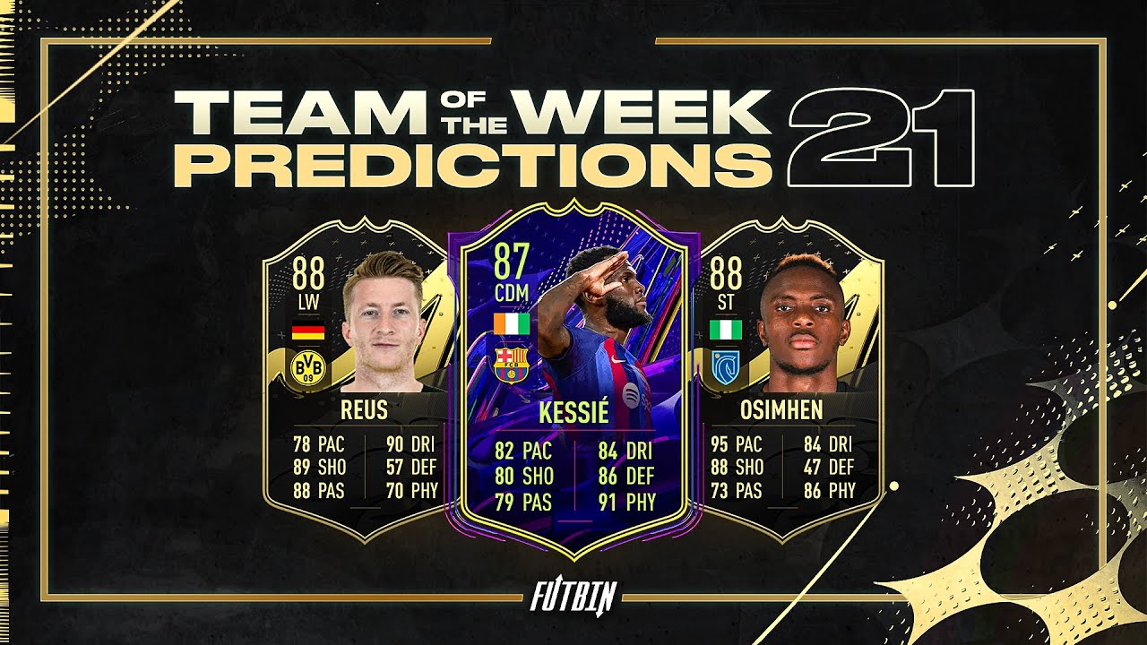 FIFA 23 TOTW 21 PREDICTIONS!
