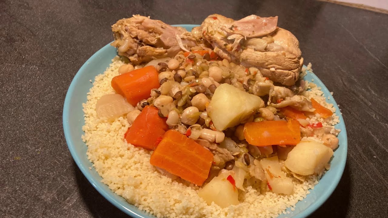 Recette couscous kabyle de yennayer
