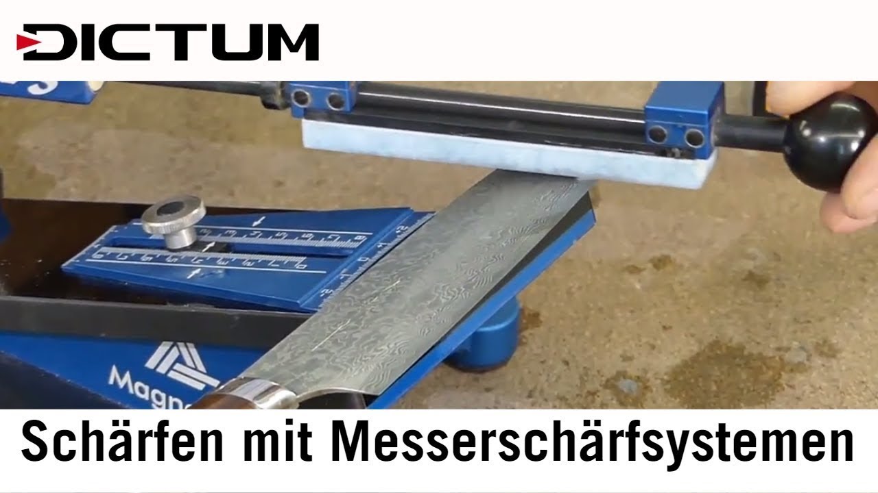 Messer Sch&auml;rfen mit Messersch&auml;rfsystemen - Richtig Sch&auml;rfen