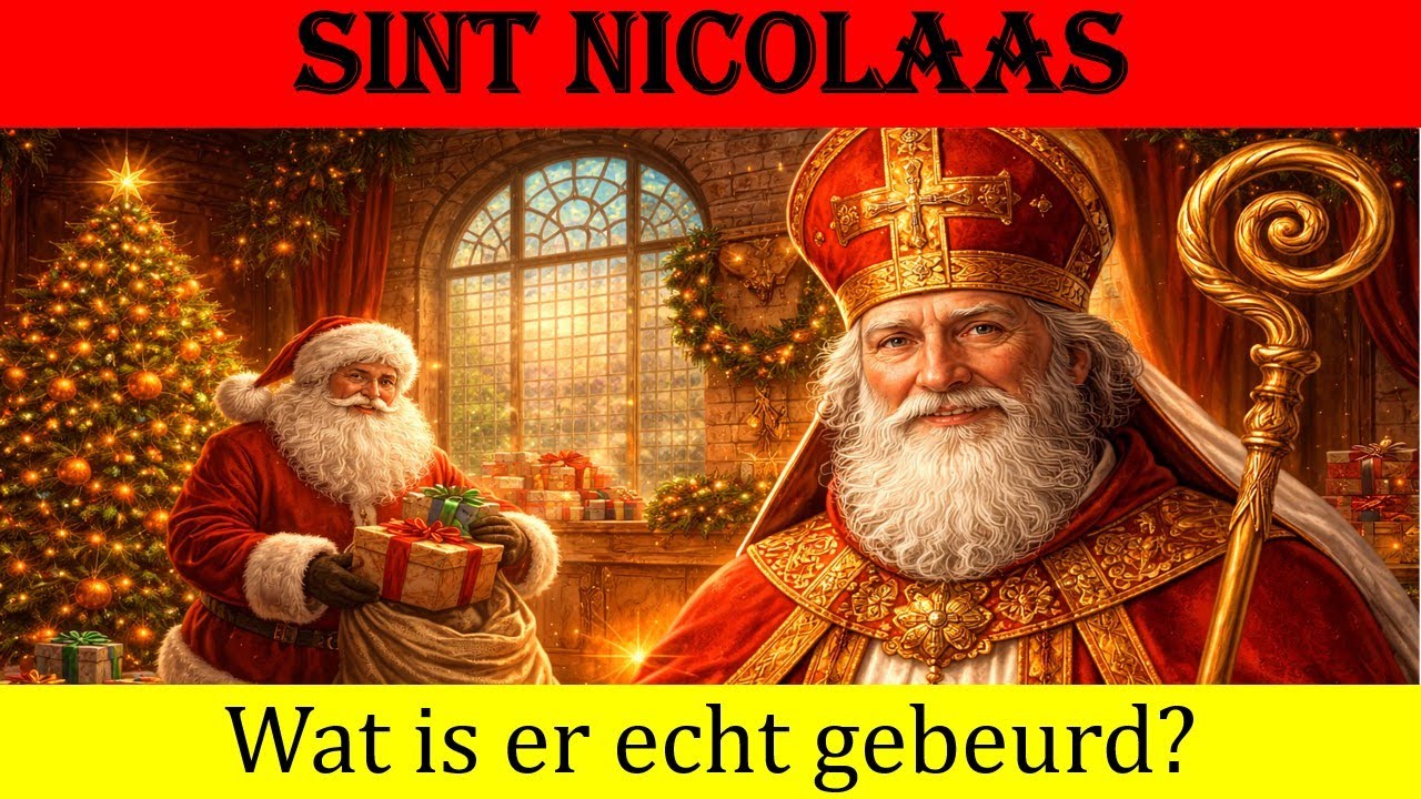 B4 Sinterklaas. Wie was Sint Nicolaas werkelijk?