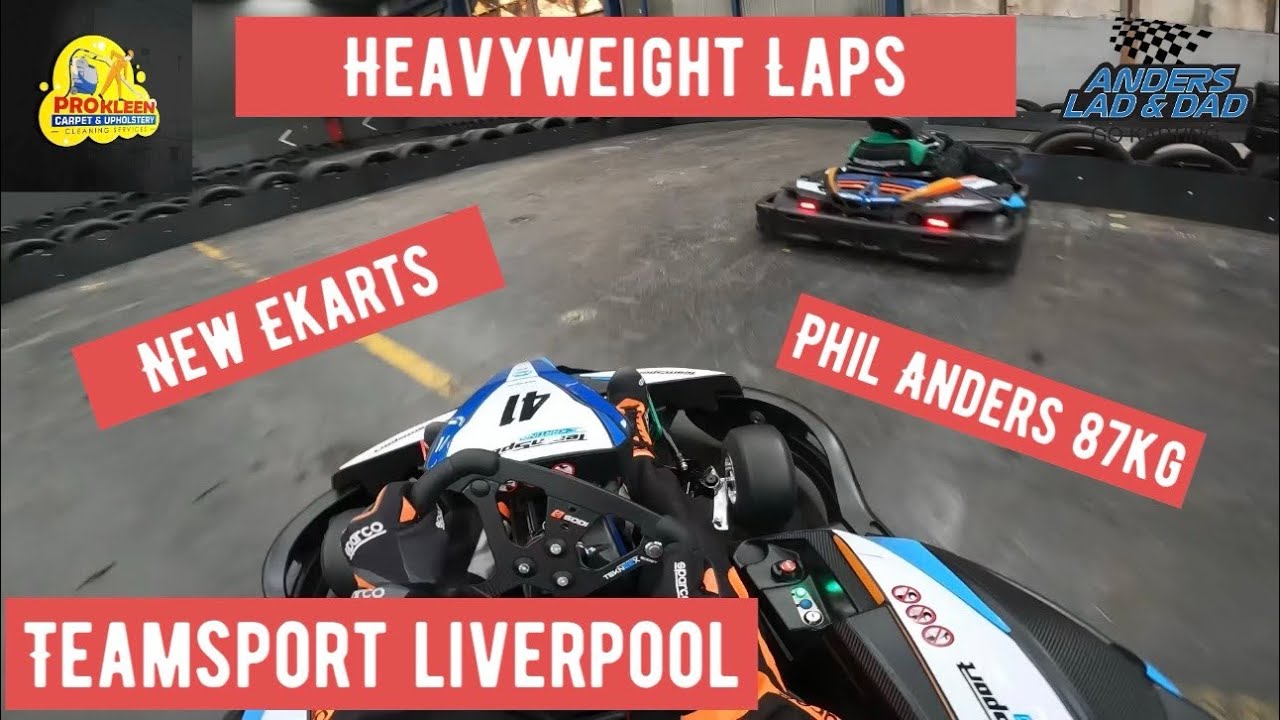 Is this the best indoor track in the country? @TeamSportKarting liverpool- heavyweight laps