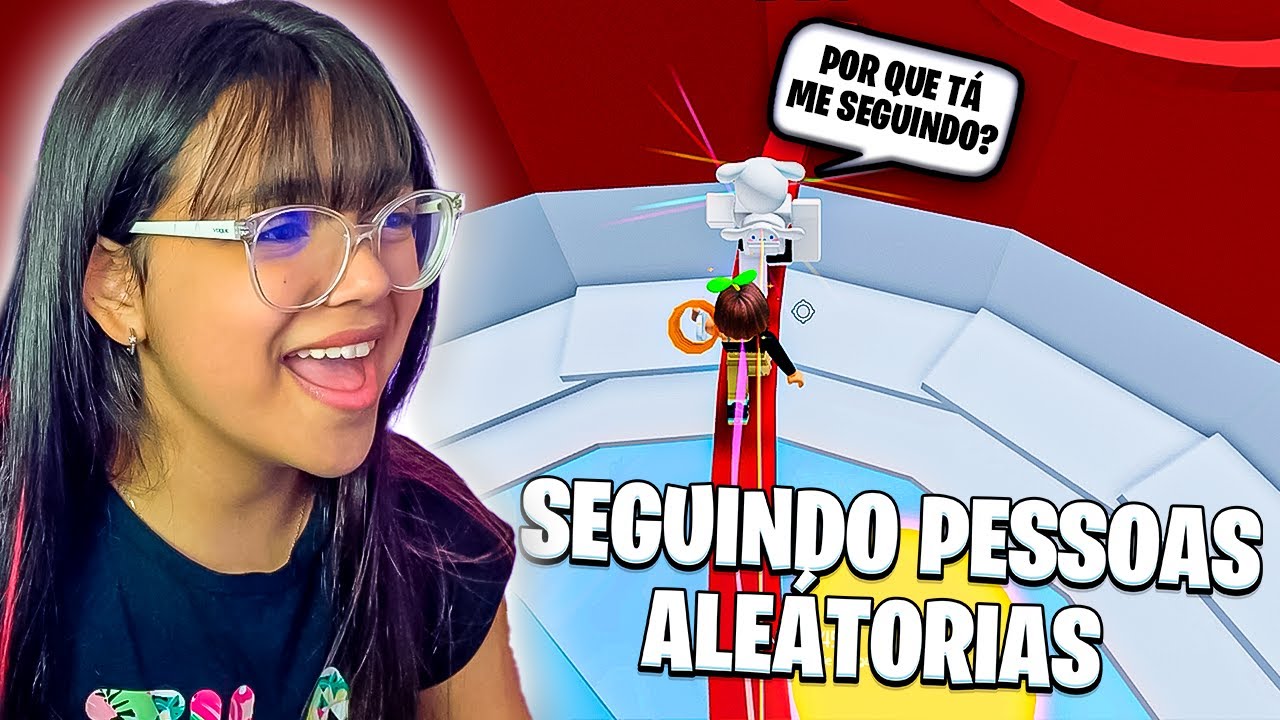 SEGUINDO PESSOAS ALEATÓRIAS NO TOWER OF HELL!