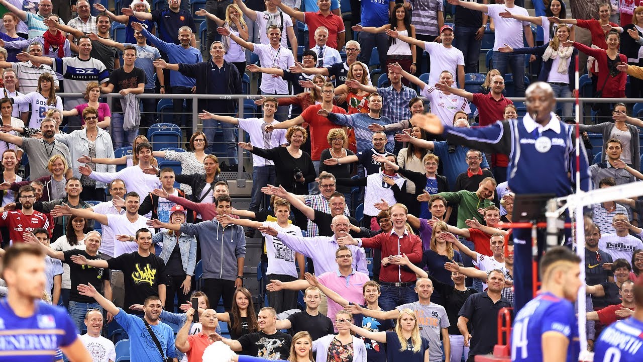 When Fans Make a Show in Volleyball (HD)