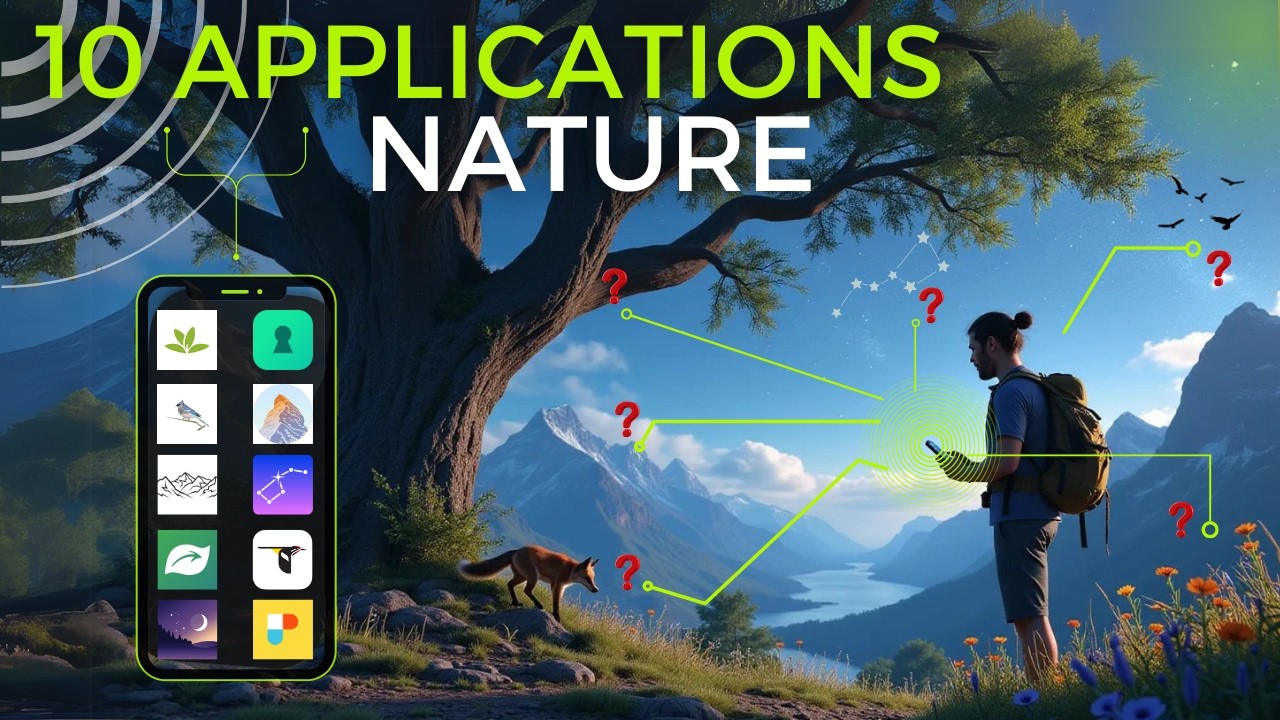 10 applis pour d&eacute;couvrir les secrets de la nature en randonn&eacute;e