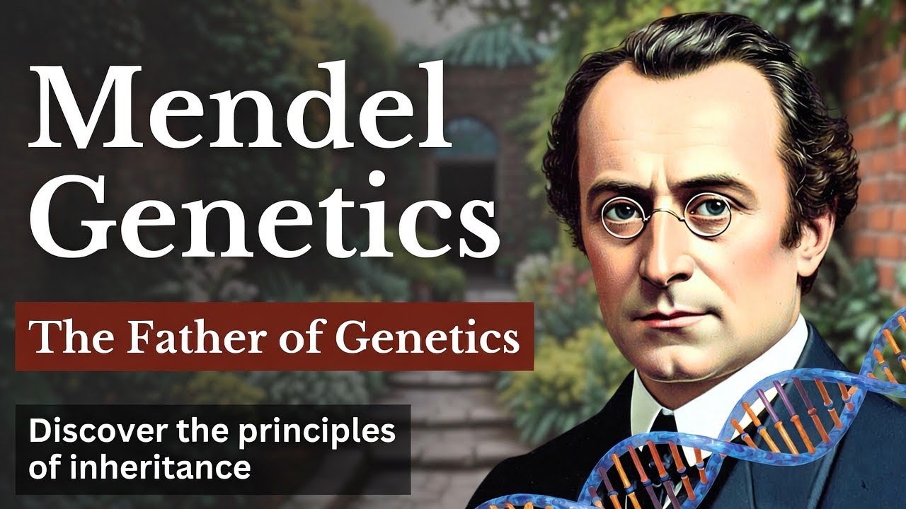 🧬 Mendel Genetics | The Father of Genetics | Principles of Inheritance | 10th board