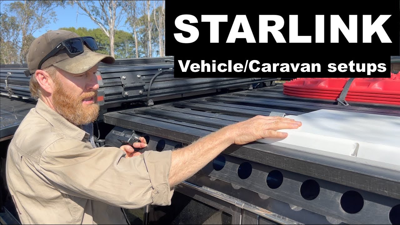 Starlink fitted! Vehicle/Caravan setup