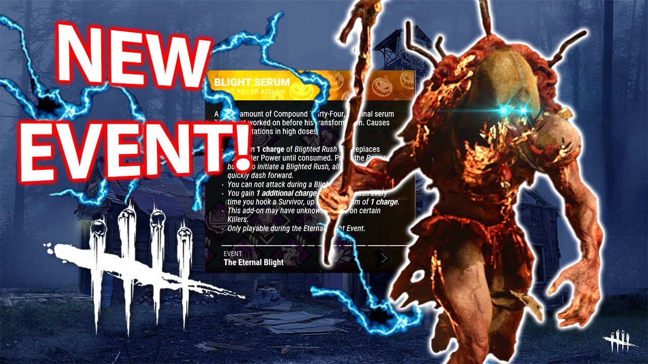 Dbd New Halloween Update! EVENT Skin On BLIGHT! Dead By Daylight Gameplay