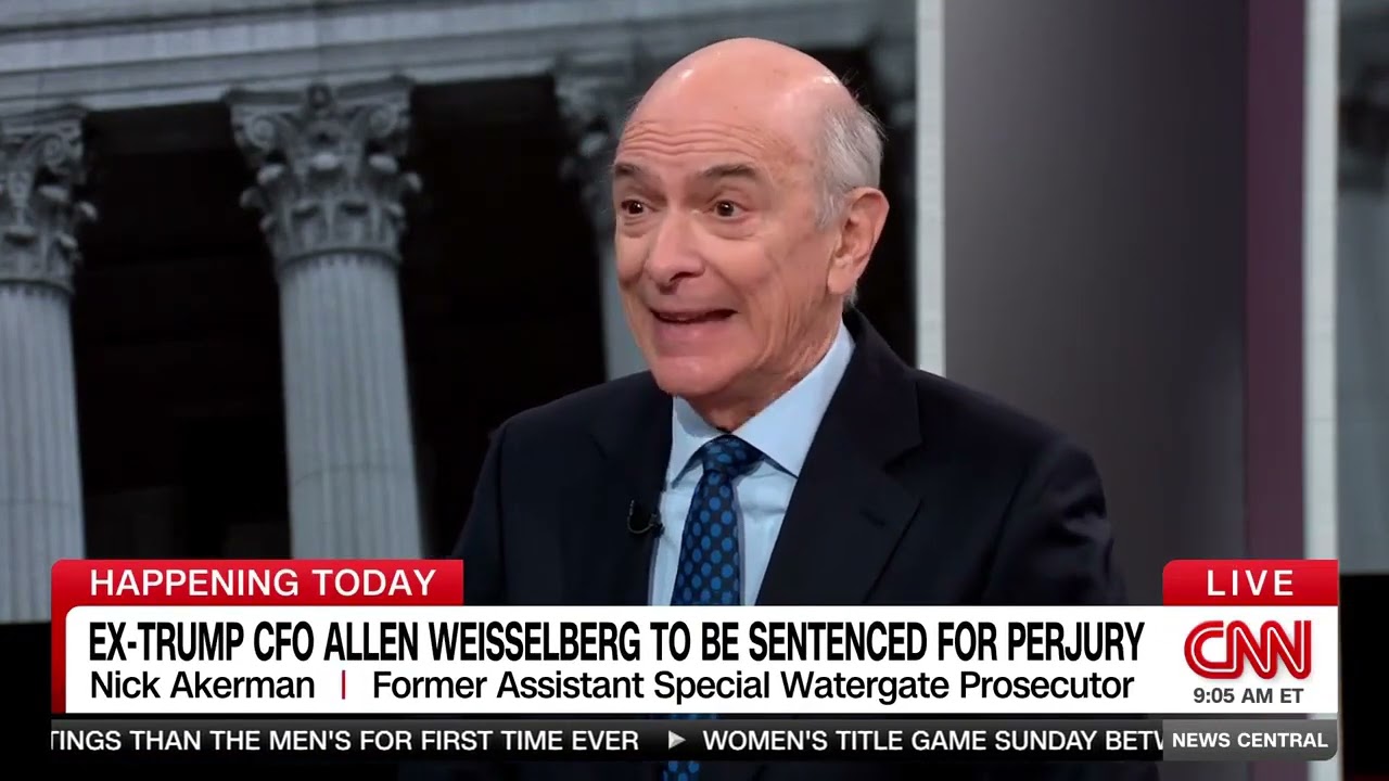 Nick Akerman says Trump could soon have the "presidential suite at Rikers Island"