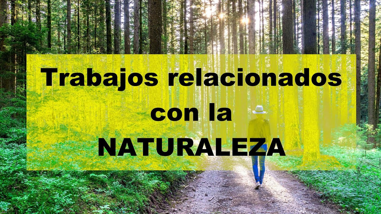Profesiones relacionadas con la naturaleza - ¿Cuál sería tu trabajo ideal?