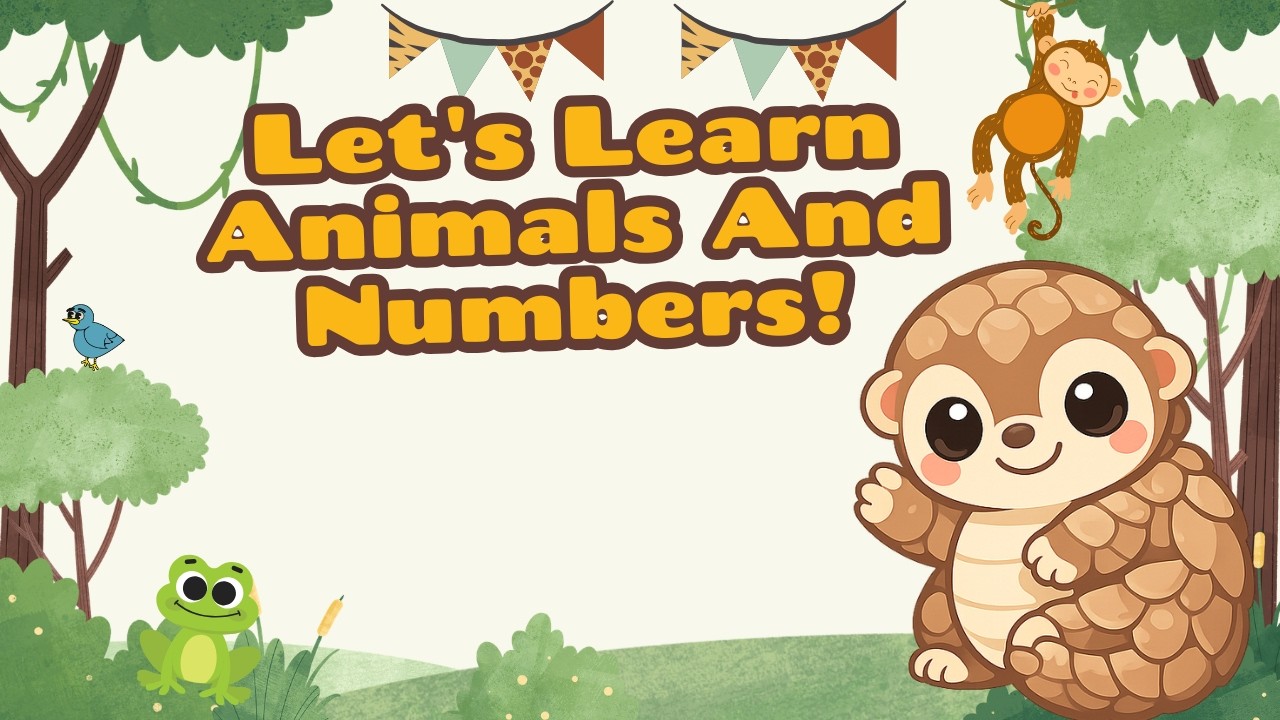 Counting 1–10 with Animals 🐶🐱| Fun & Easy Numbers for Toddlers#kidseducation#learnnumbers #taviworld