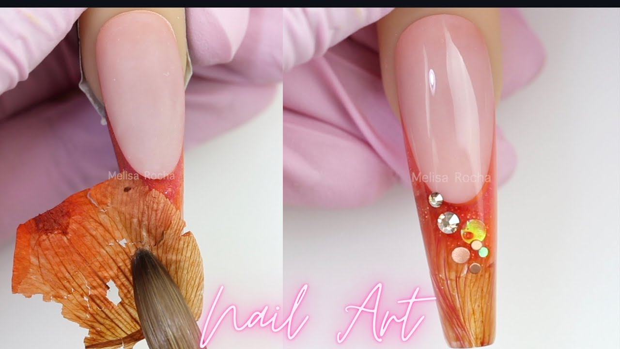 Uñas con naturaleza 💅🏼✨ Nail Art