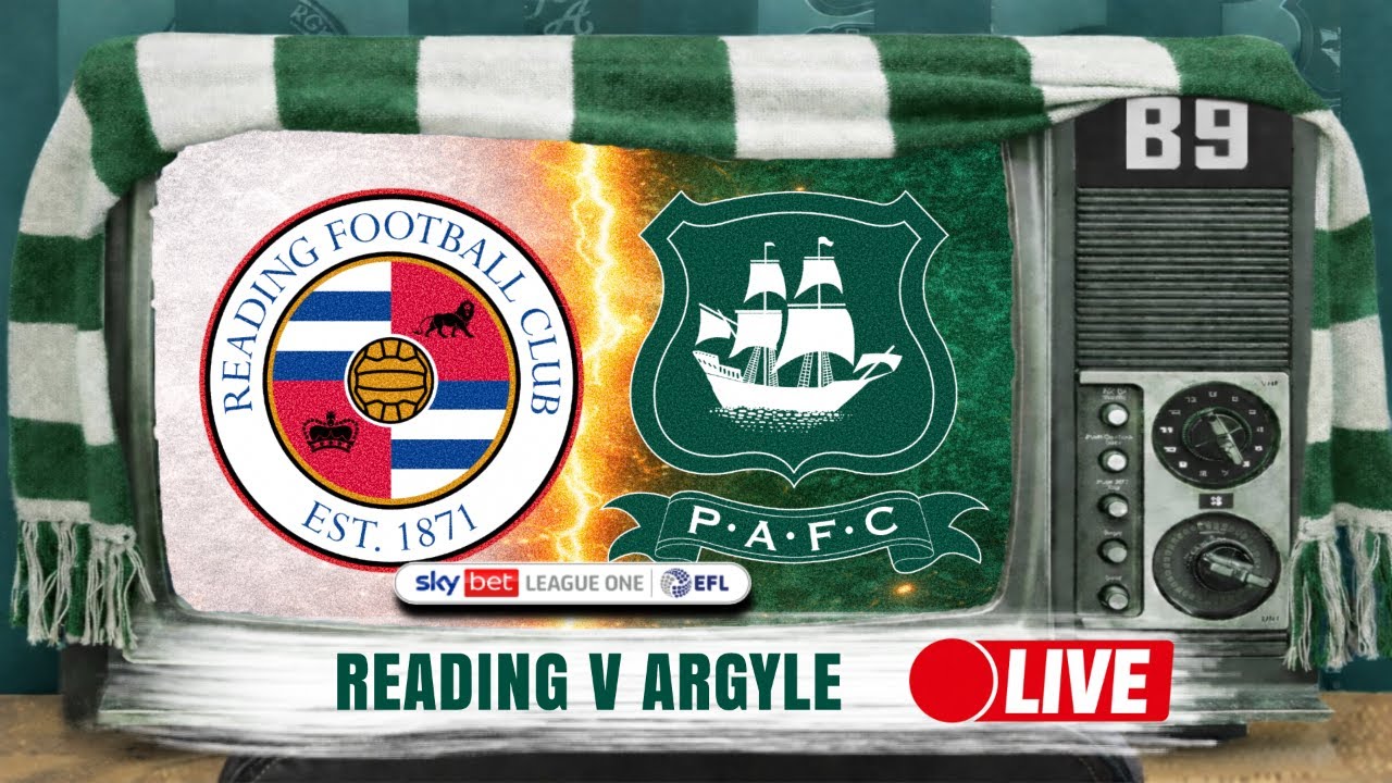 Plymouth Argyle LIVE Watch Along V Reading | EFL Race for the playoffs! | #PAFC #TheRoyals