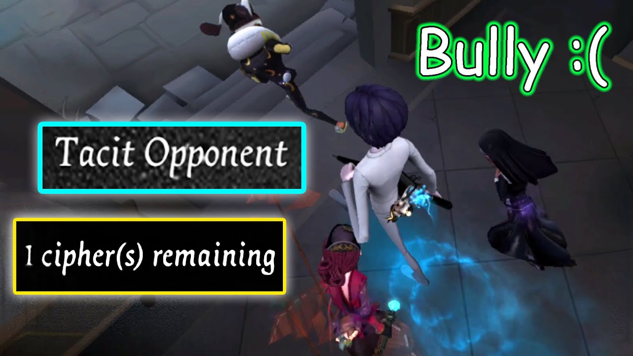 is it normal for Wu Chang to always be bullied ? 🗿 Identity V Black and White Limited Skin