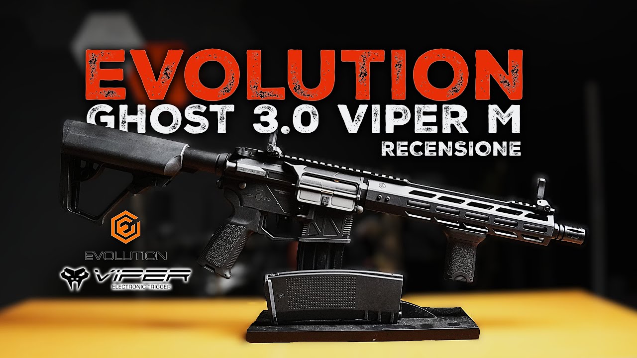 Evolution GHOST 3.0 VIPER M - Recensione ITA #recensione #airsoft #fakegun  #evolution #viper