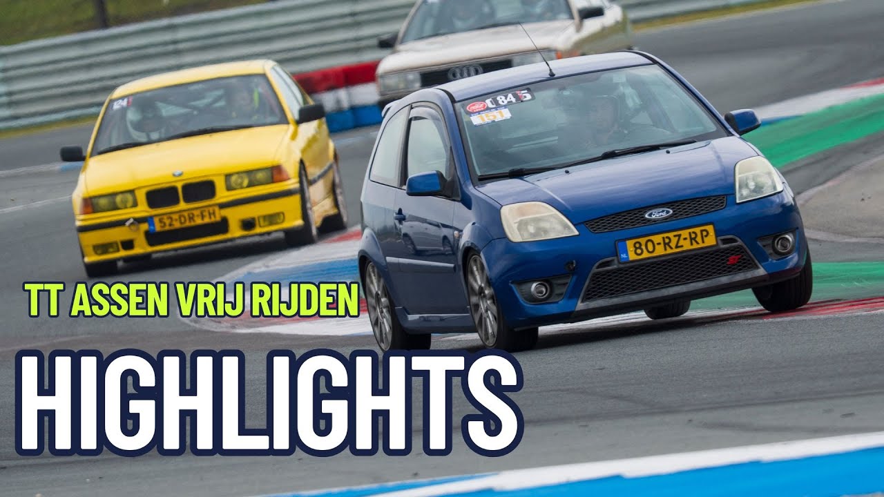 Highlights first time Assen vrij rijden