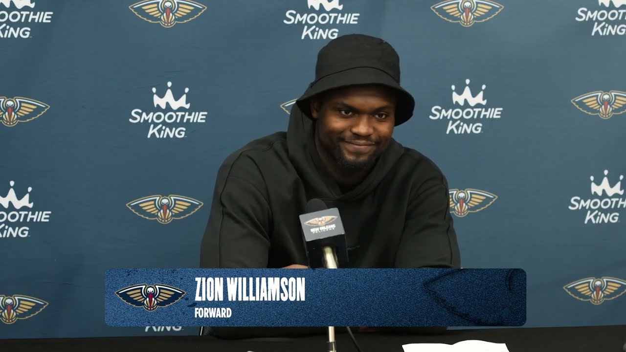 Zion Williamson | Pelicans-Knicks Postgame Interview 3/24/26