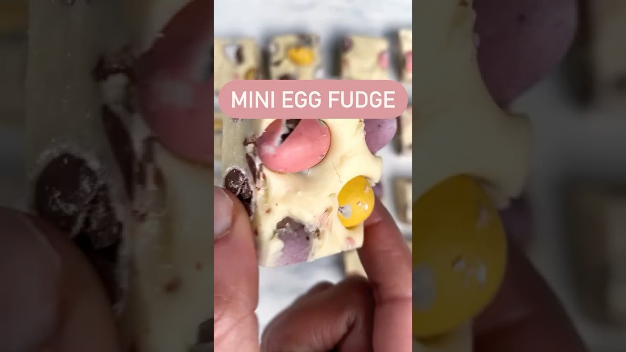 How to Make Cadbury Mini Egg Fudge // Movers + Bakers