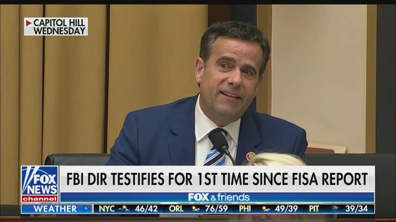 Ratcliffe Discusses Wray's Admission that the FBI Illegally Surveilled Trump Campaign Associate