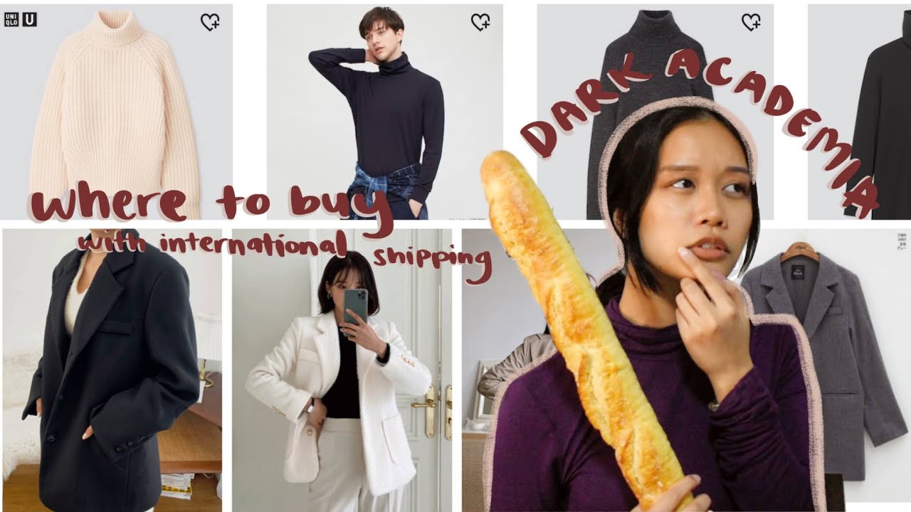 10 Affordable Places to Shop for Dark Academia WITH International Shipping