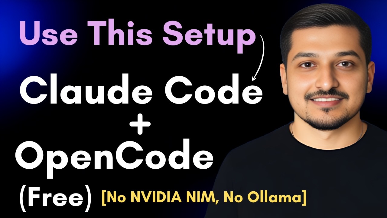 Бесплатный неограниченный доступ к коду Claude Code с OpenCode = Идеальная бесплатная настройка д...