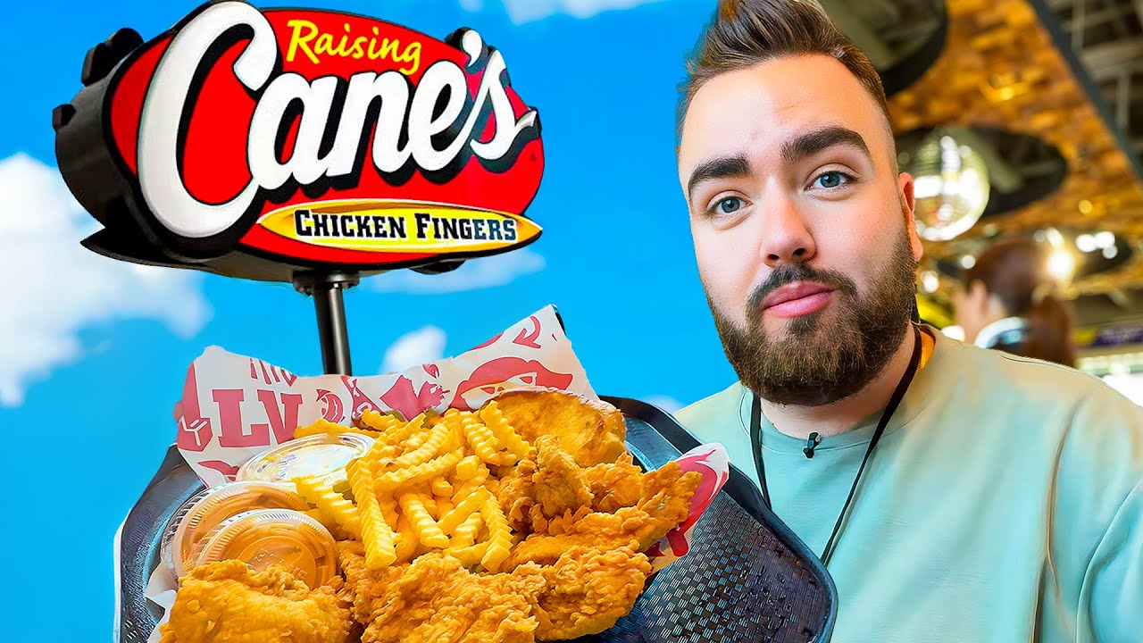 British Guy Tries Raising Cane's