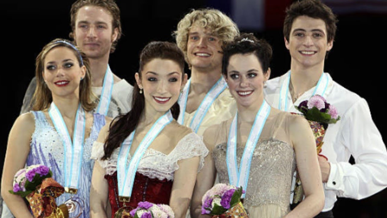 Ice dance FD | 2009-10 GPF - top 3 | Davis & White 🥇🇺🇸 Virtue & Moir 🥈🇨🇦 Péchalat & Bourzat 🥉🇫🇷