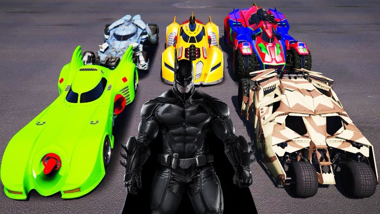 GTA 5 ✪ Stealing Batman Vehicles With Trevor ✪ (Real Life Cars #05)