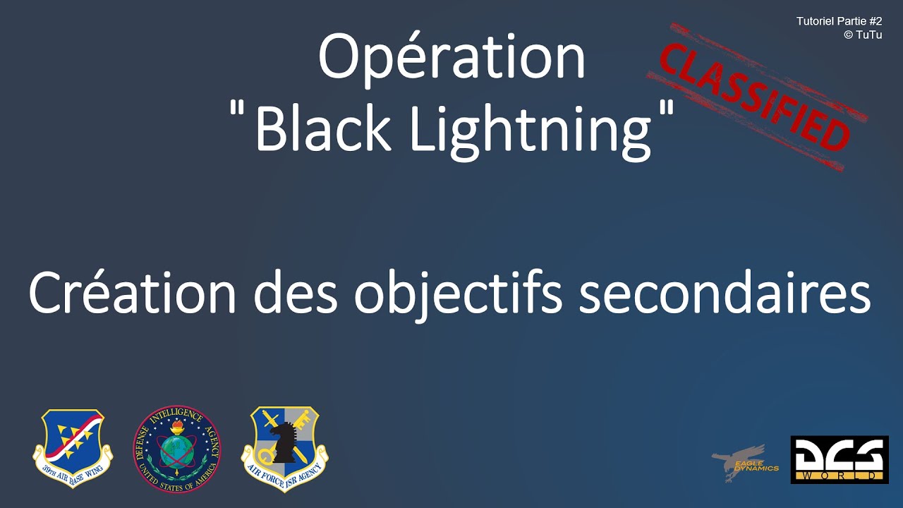 DCS - Editeur de mission - 2 - Cr&eacute;ation d'un objectif secondaire