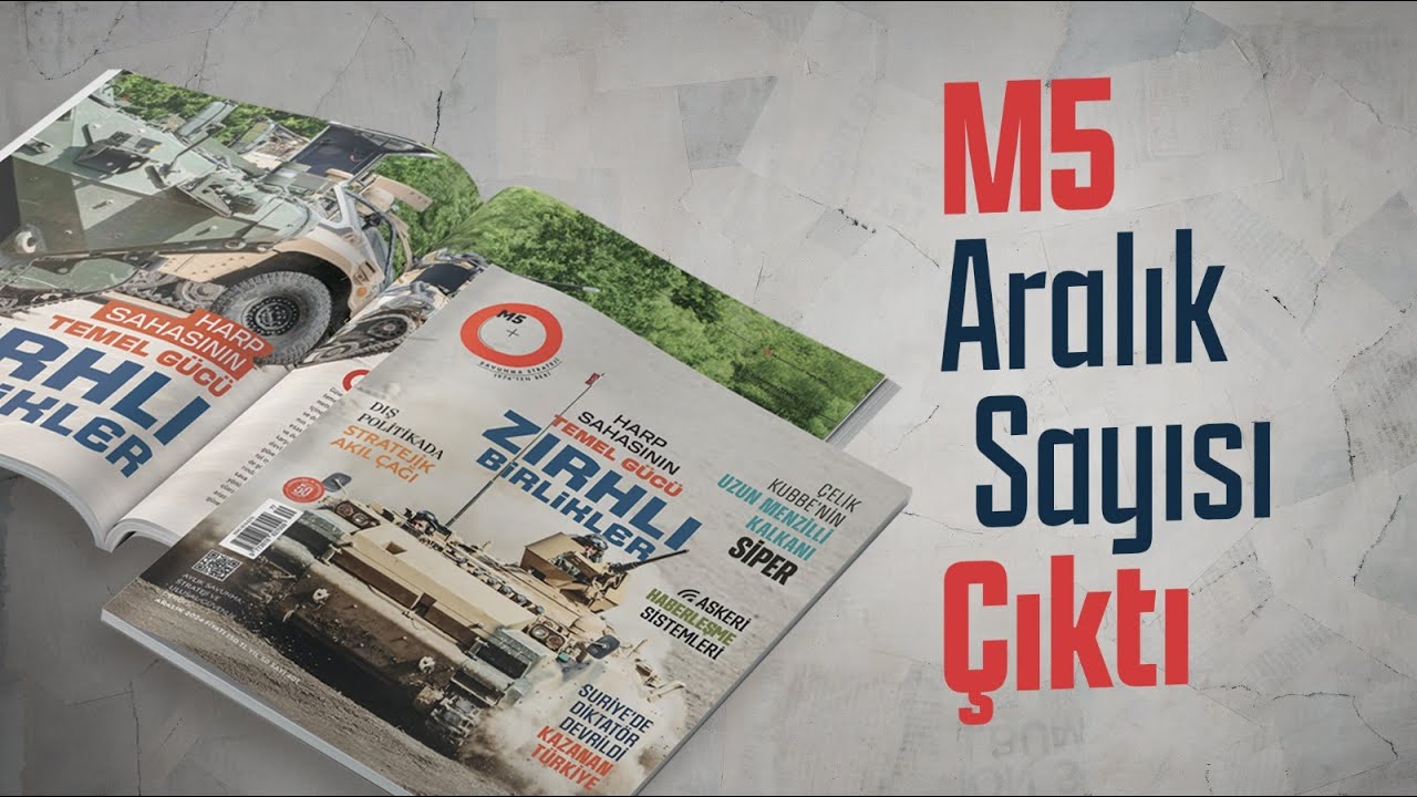M5 DERGİ ARALIK SAYISI &Ccedil;IKTI!