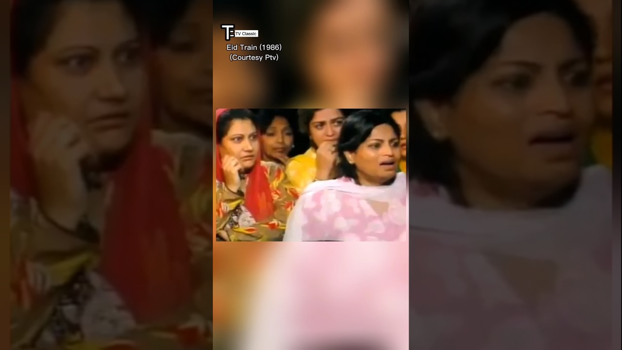 Eid Train | Part-8 | Ptv Old Drama Eid Train | Moin Akhter Best Comedy