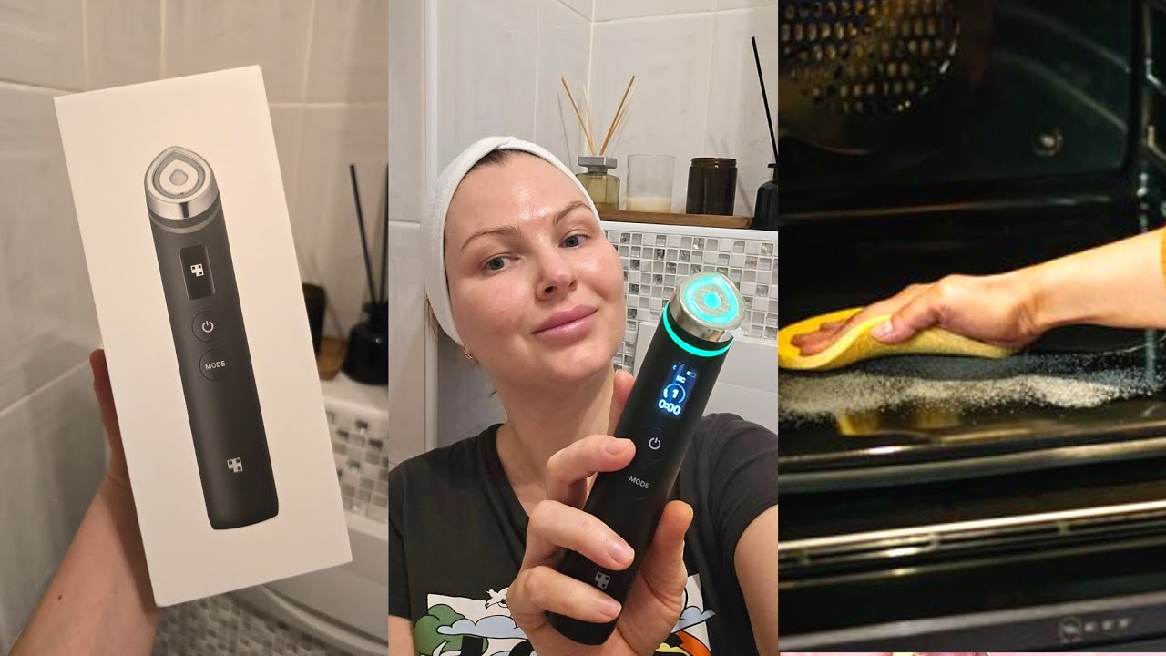 Влог#35🇩🇪Medicube Age-R Booster pro🪄Корейский бьюти-гаджет🇰🇷Как я мыла 2 дня духовку🧽Вкусная подлива