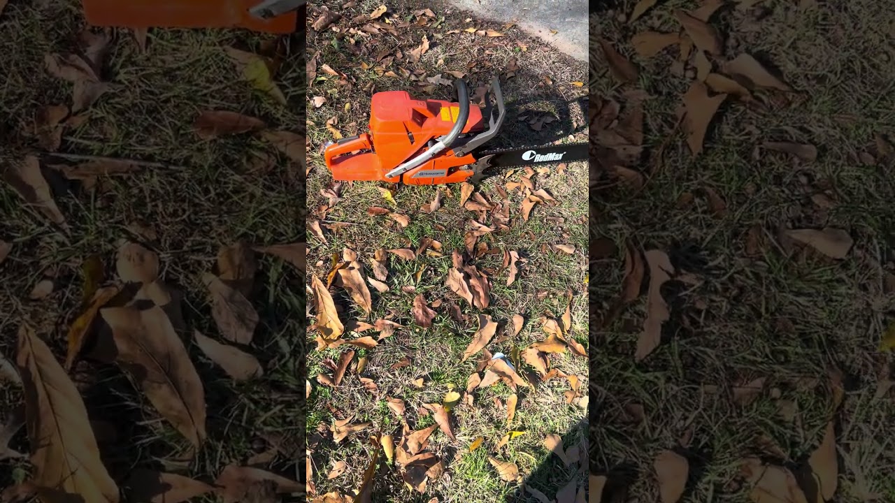Husqvarna 394 XP idle sound