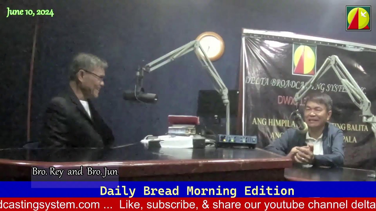 DWXI 1314 AM Live Streaming (Monday - June 10, 2024) #dailybreadmorningedition
