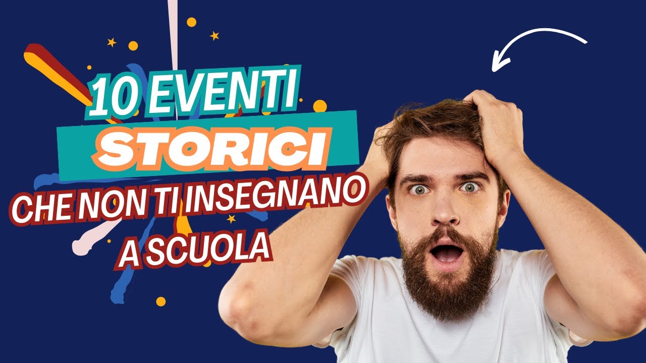 10 Eventi Storici Incredibili che non ti Insegnano a Scuola| Top10 Info