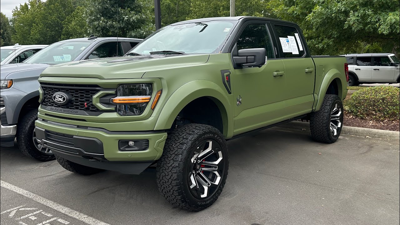 Обзор Ford F-150 Black Widow!