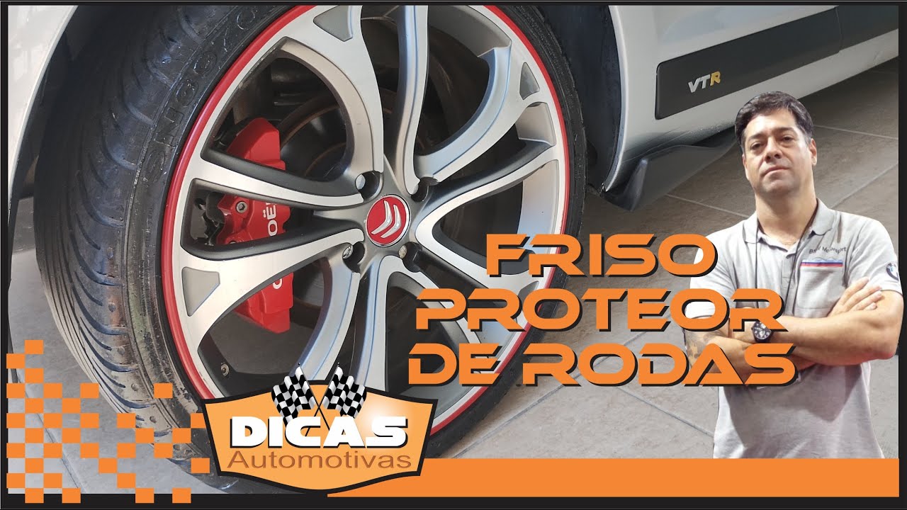 Como é o friso protetor de rodas do Mercado Livre