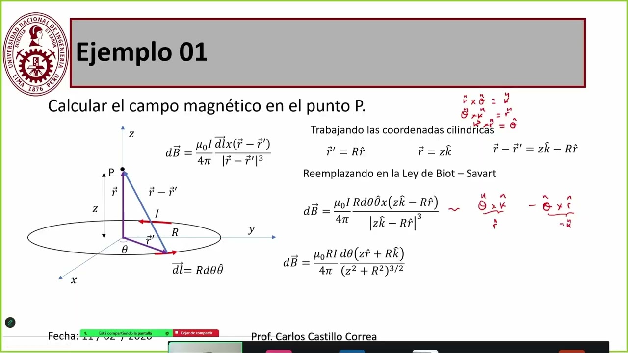 CLASE 11 - FUNDAMENTOS DE ELECTRICIDAD Y MAGNETISMO - CASTILLO