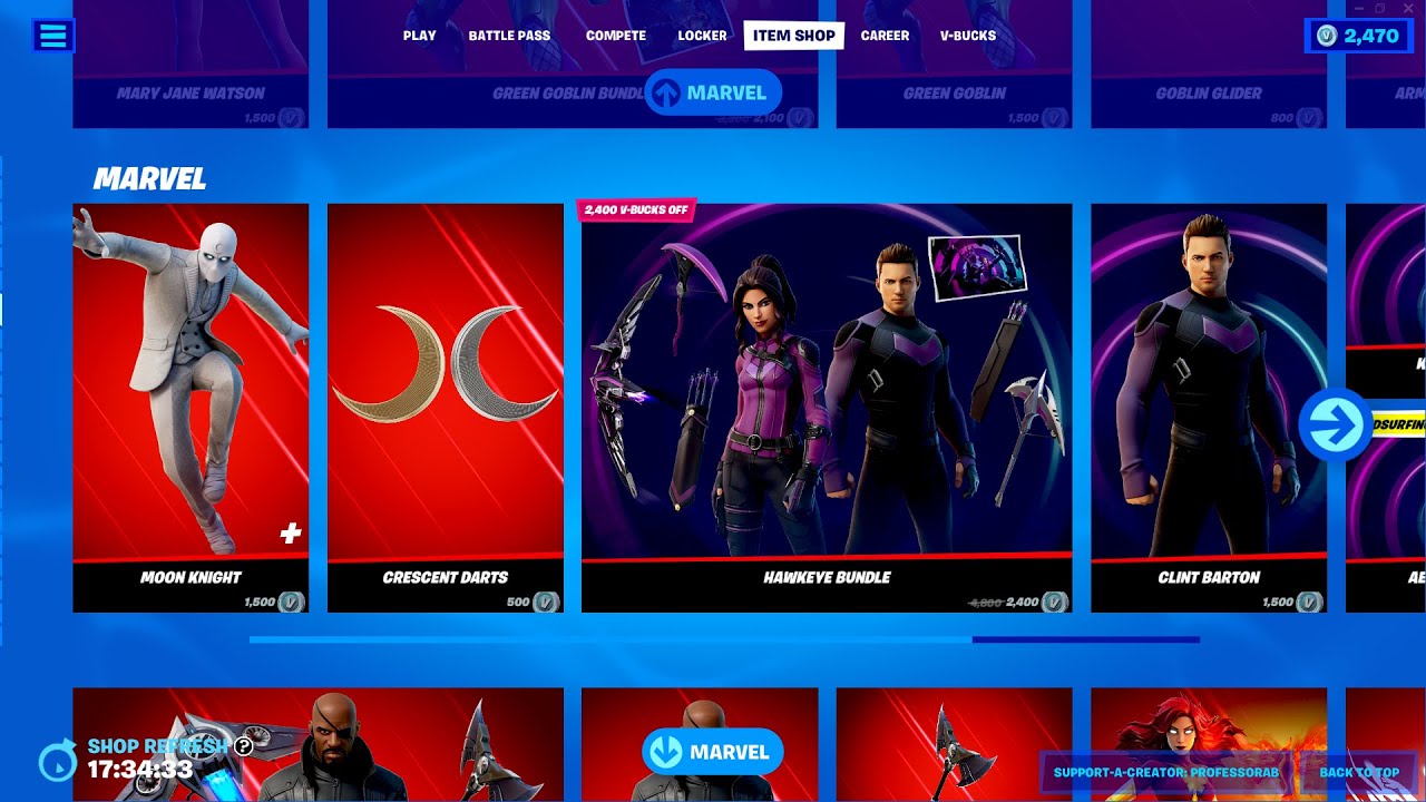 Buying Every Single Marvel Skin Bundle In Fortnite Item Shop (How It Feels)