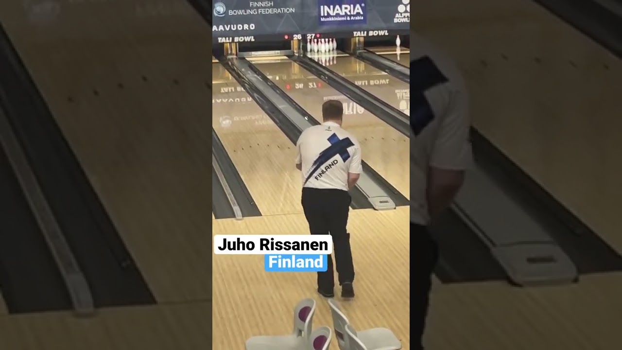Juho Rissanen - Suomi Finland 🇫🇮 @ Bowling 🎳 Mens European Championships
