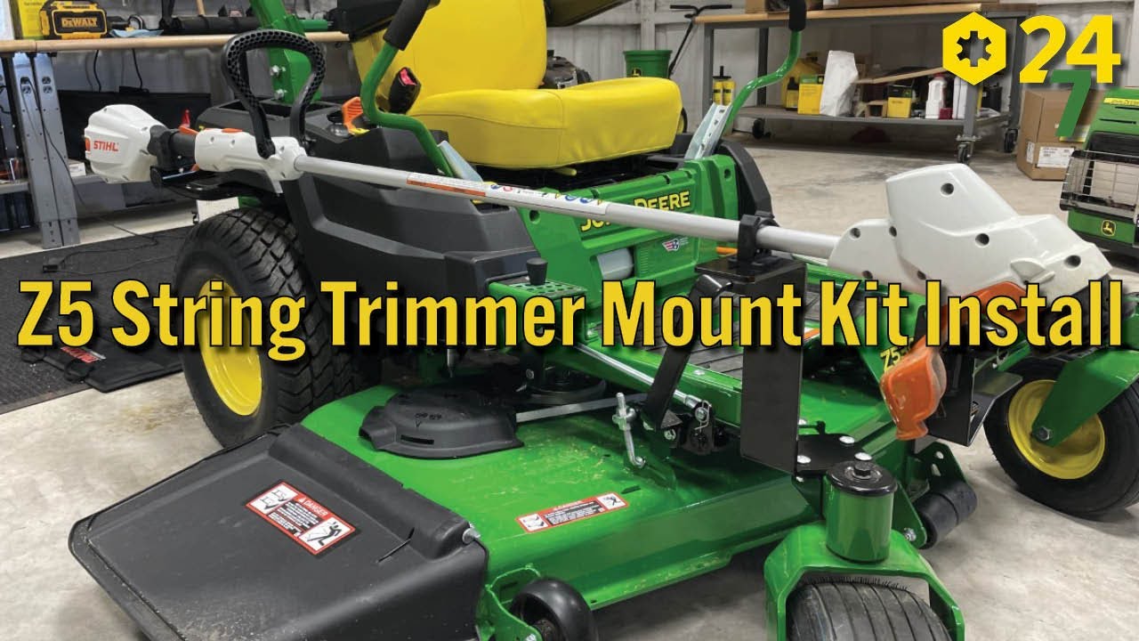 How to Install String Trimmer Kit on John Deere Z5 Mower