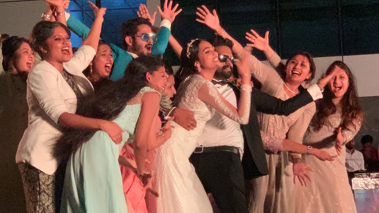 Actors Balu Varghese and Aileena wedding Dance by ZAMA Asif, MONIKA, GANAPATHY And other celebrities
