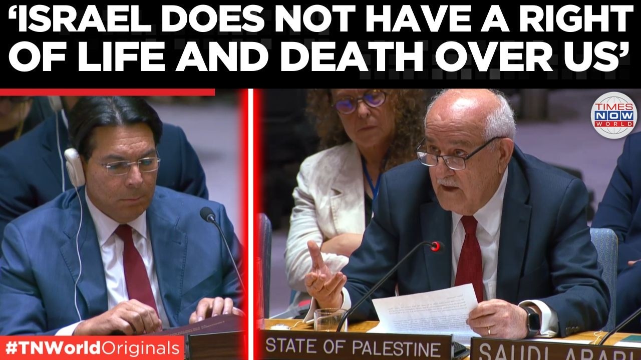 WATCH: 'Are You Going To Act?', Palestinian Ambassador's 12 Minute REBUKE To UNSC & Israel!